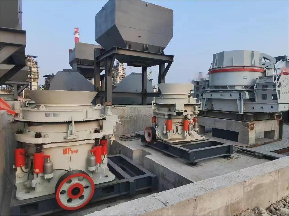 Cone breaking installation site